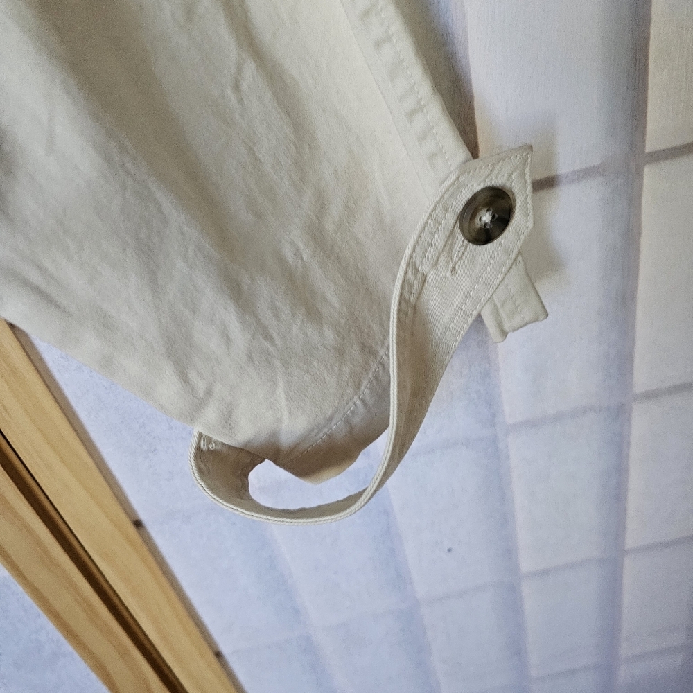 Calvin Klein Short Cotton Trench Coat - Picture 3 of 14